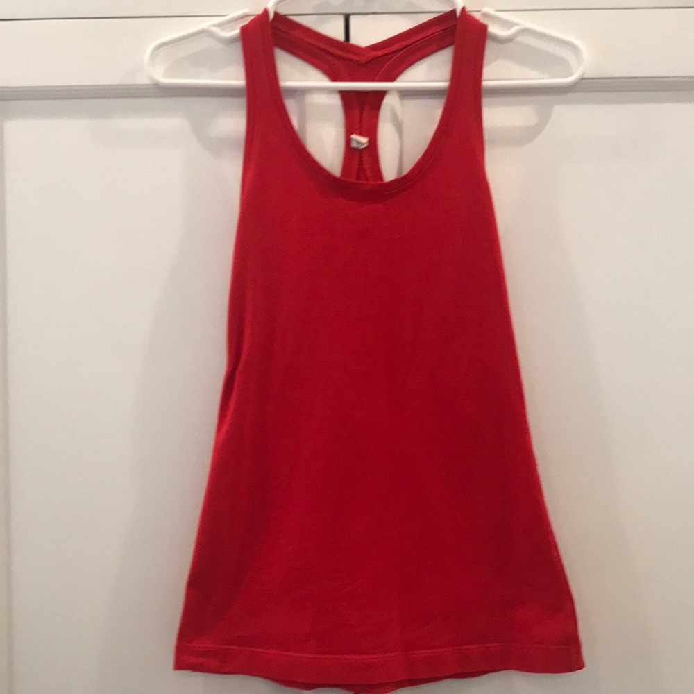 Lululemon Red racerback tank